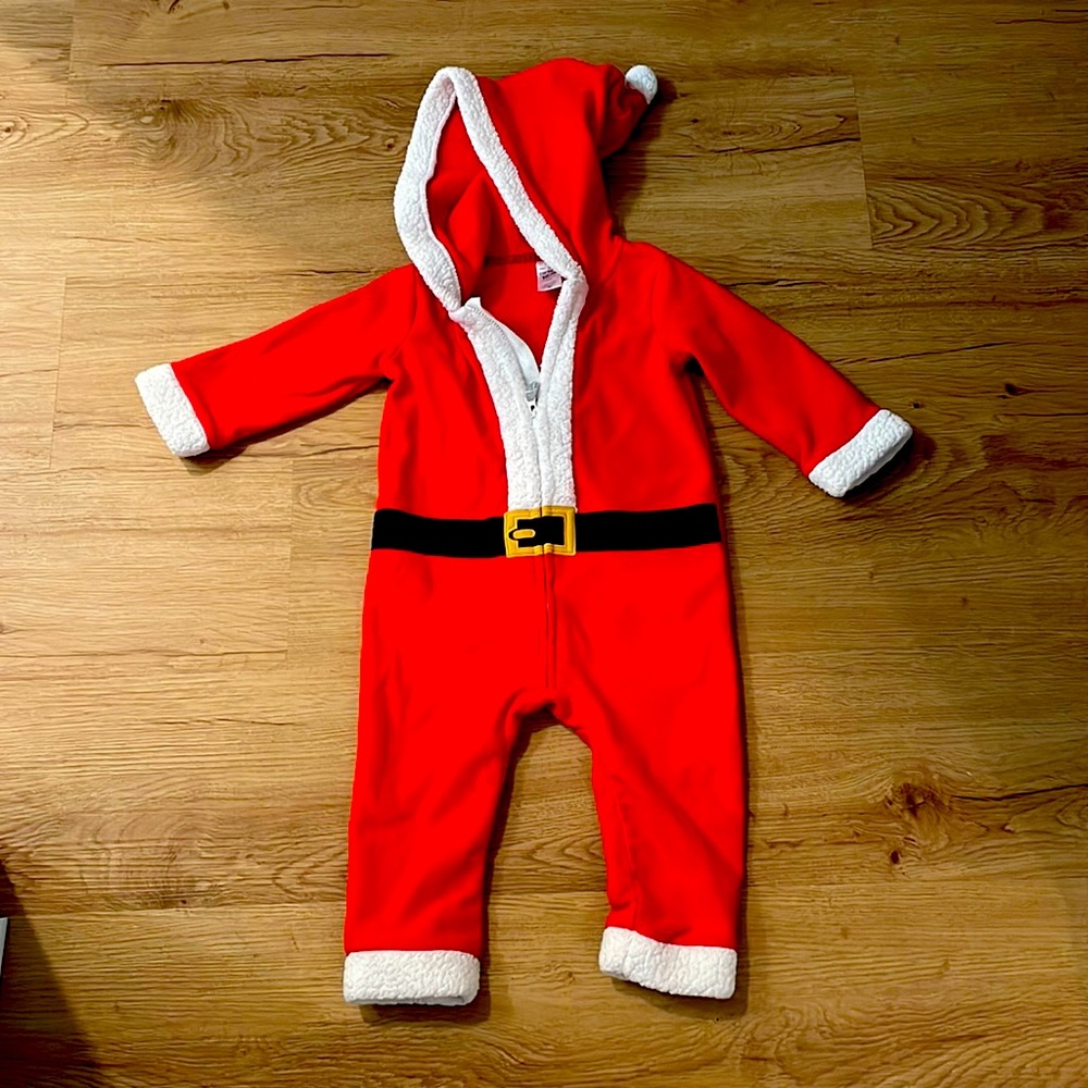 Carters Santa Onesie